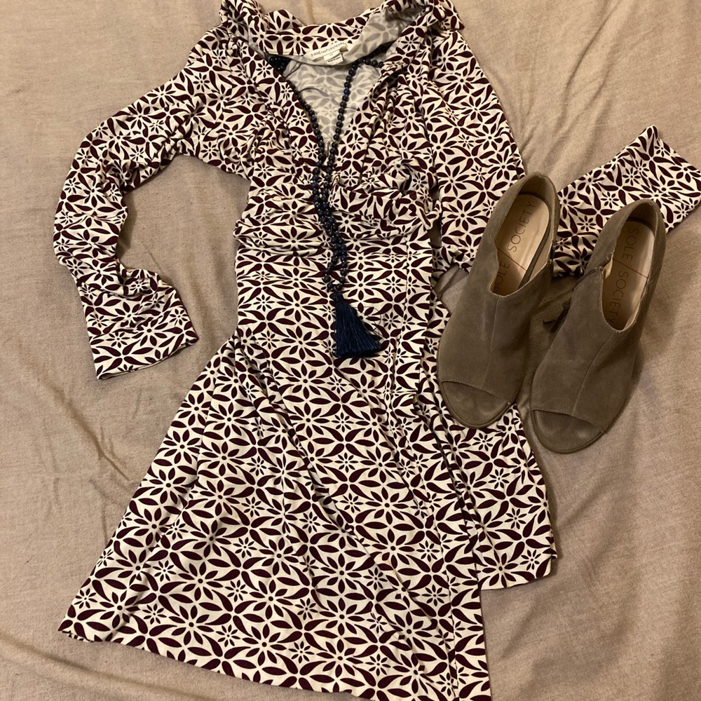 Diane Von Furstenburg Wrap Dress - 14 EUC